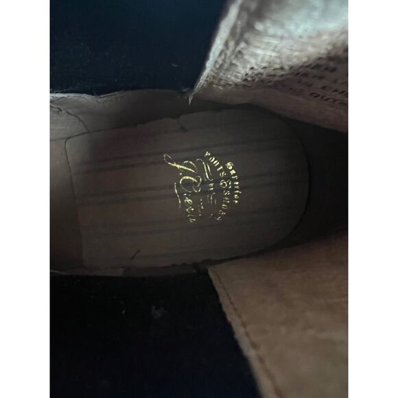 J. Crew Oar Striped Chelsea Leather Boots Size 11.5 - Picture 7 of 10